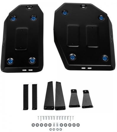 Защита топливного бака (сталь) Rival Toyota RAV4 (2019-2025) 111.9535.1