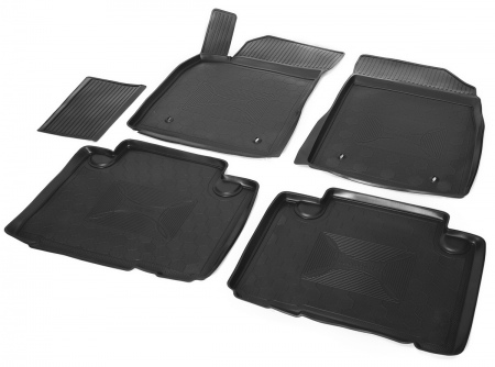 Коврики в салон полимерные Rival Geely Emgrand X7 (2013-2019) 11902001