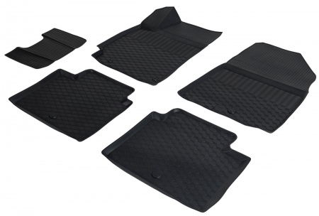 Коврики в салон полимерные Rival для Hyundai Elantra (2020-2025) 12301003