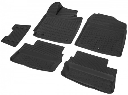 Коврики в салон полимерные Rival Kia Picanto хэтчбек 5d (2017-2023) 12808002