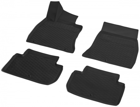 Коврики в салон полимерные RIVAL для Kia Stinger Comfort 2WD (2018-2024) 12809002