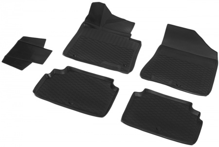 Коврики в салон полимерные RIVAL для Kia K5 (2020-2025) 12811001