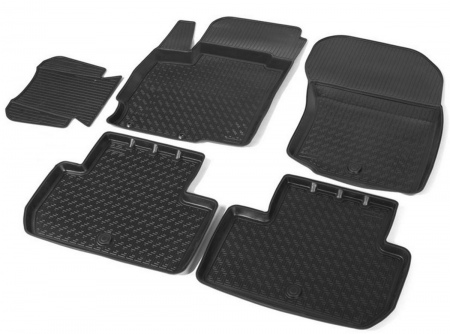 Коврики в салон полимерные Rival Mitsubishi Outlander (2012-2023) 14002002