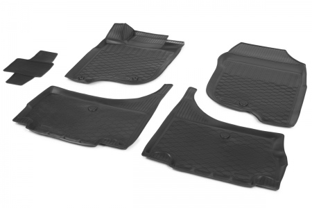 Коврики в салон полимерные Rival Mitsubishi L200 (2015-2019) 14003001