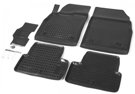 Коврики в салон полимерные Rival Opel Astra J (2009-2019) 14202006