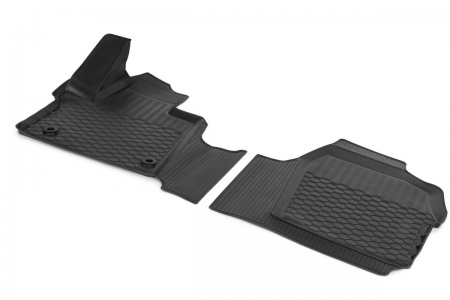 Коврики в салон полимерные передние RIVAL для Peugeot Expert (2017-2024) 14304001
