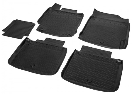 Коврики в салон полимерные Rival Toyota Camry (2014-2018) 15701002