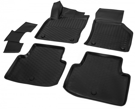 Коврики в салон полимерные Rival Volkswagen Passat (2015-2020) 15803002