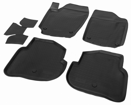 Коврики в салон полимерные Rival Volkswagen Polo седан (2010-2020) 15804003