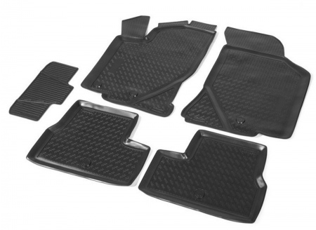 Коврики в салон полимерные Rival Lada Kalina (2004-2019) 16001001