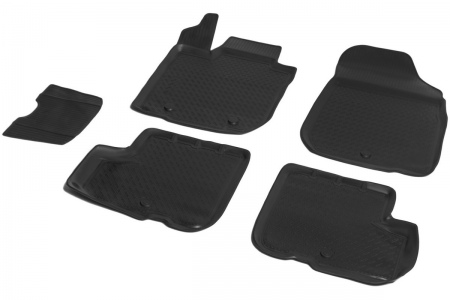 Коврики в салон полимерные Rival Lada Largus 5 мест (2021-2025) 16003005