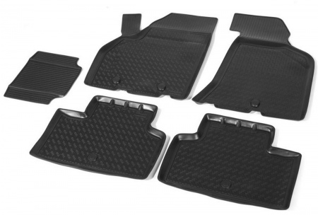 Коврики в салон полимерные Rival Lada Priora (2011-2019) 16004001