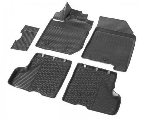 Коврики в салон полимерные Rival Lada Xray с бардачком (2016-2025) 16007001