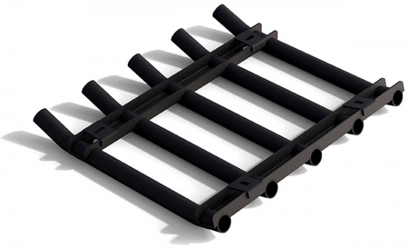 Защита рулевых тяг из трубы (сталь) Автоброня для Уаз 3303/3909/3741 (1994-2019) 222.06315.1