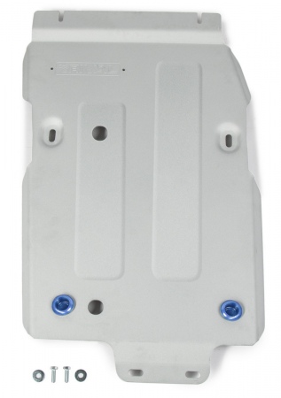 Защита КПП и РК (алюминий 6мм) Rival Jeep Wrangler (2018-2025) 2333.2745.1.6