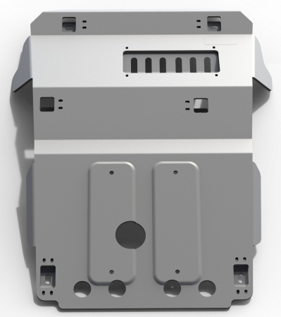 Защита картера (алюминий) Rival Toyota Land Cruiser Prado 120 (2002-2009) 3.5731.1
