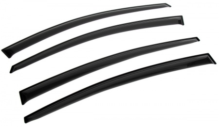 Дефлекторы боковых окон Rival Premium для Hyundai Elantra (2016-2020) 32301002