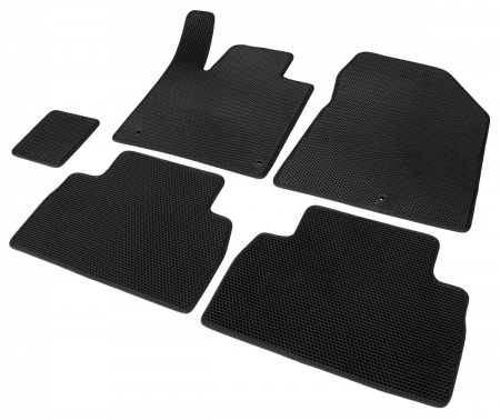 EVA коврики в салон AutoFlex Business для Hyundai Santa Fe 5 мест (2018-2020) 3230401