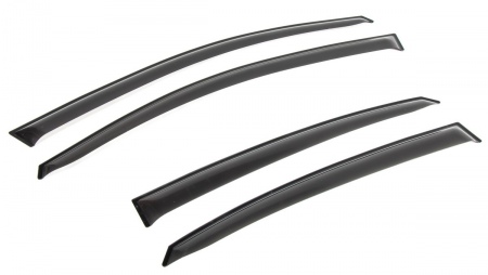 Дефлекторы боковых окон Rival Premium для Hyundai Solaris (2017-2020) 32305005