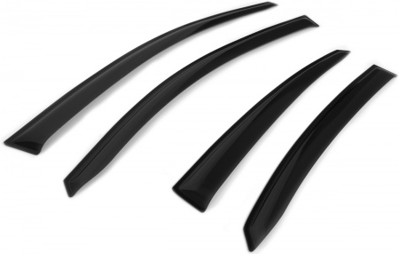 Дефлекторы боковых окон Rival Premium для Hyundai Solaris (2020-2024) 32305006