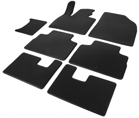 EVA коврики в салон AutoFlex Business для Hyundai Palisade 7 мест (2021-2025) 3230701