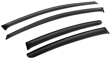 Дефлекторы боковых окон Rival Premium для Kia Cerato (2013-2018) 32802001