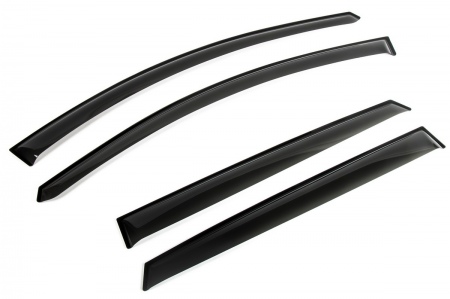 Дефлекторы боковых окон Rival Premium для Kia Rio хэтчбек (2011-2017) 32803002