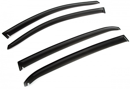 Дефлекторы боковых окон Rival Premium для Kia Rio X (2017-2024) 32803004