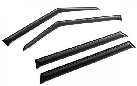 Дефлекторы боковых окон Rival Premium для Kia Soul (2014-2019) 32806001