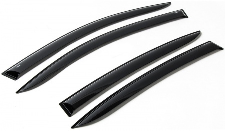 Дефлекторы боковых окон Rival Premium для Kia XCeed (2020-2024) 32812001