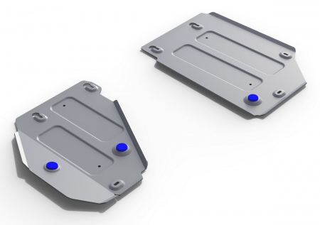 Защита топливного бака (алюминий) Rival Audi Q5 (2017-2025) 333.0341.1