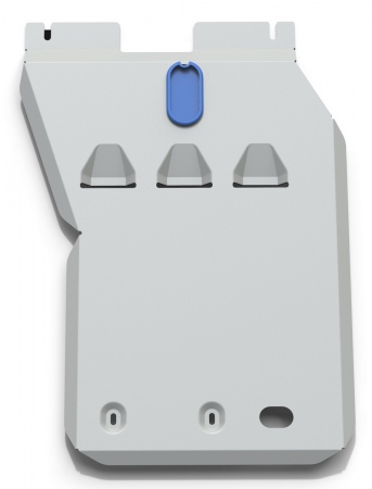 Защита КПП (алюминий) Rival для BMW X1 (2009-2015) 333.0510.1