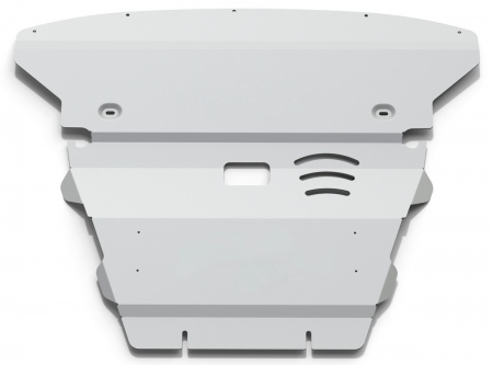 Защита картера (алюминий) Rival BMW X1 (2009-2015) 333.0515.1