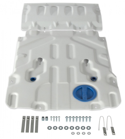 Защита картера (алюминий) Rival BMW X3 (2017-2025) 333.0531.1