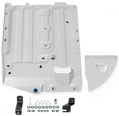 Защита КПП и раздатки (алюминий) Rival BMW X7 (2019-2025) 333.0534.1