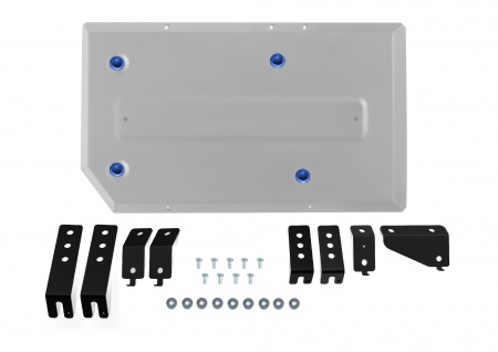 Защита топливного бака (алюминий) Rival для Chery Tiggo 8 Pro (2021-2025) 333.0924.1