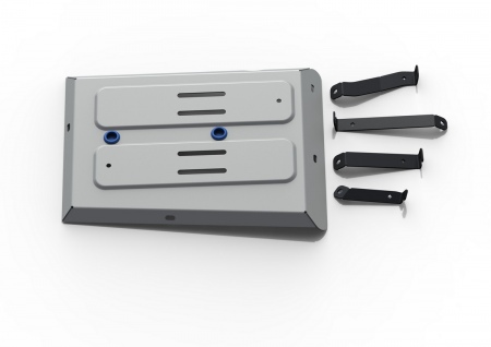 Защита топливного бака (алюминий) Rival для Chery Tiggo 4 (2019-2022) 333.0931.1