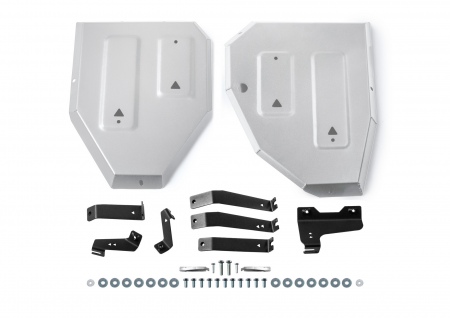 Защита топливного бака (алюминий) Rival для Exeed LX (2022-2025) 333.0935.1