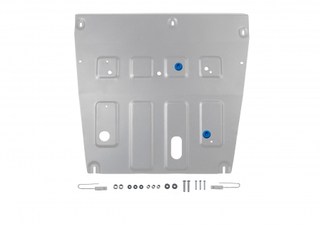 Защита картера (алюминий) Rival для Jetour X50 (2024-2025) 333.0961.1