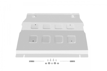 Защита картера и КПП (алюминий) Rival для Chevrolet Tracker (2022-2025) 333.1029.1