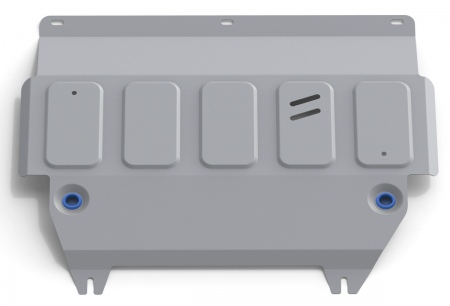 Защита картера и КПП (алюминий) Rival Ford Fiesta (2015-2019) 333.1805.1