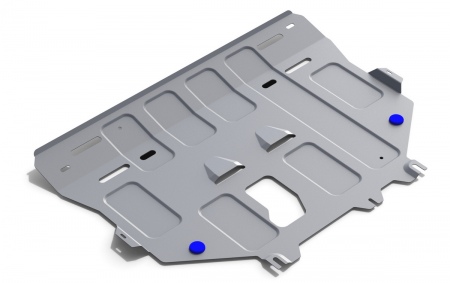 Защита картера и КПП (алюминий) Rival для Ford Kuga (2013-2019) 333.1860.1