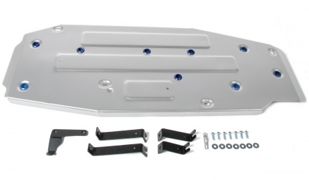 Защита топливного бака (алюминий) Rival Geely Atlas (2018-2021) 333.1915.1