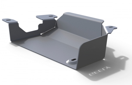 Защита адсорбера (алюминий) Rival для Geely Atlas (2018-2021) 333.1917.1