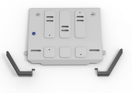 Защита картера и КПП (алюминий) Rival для Geely Emgrand (2023-2025) 333.1936.1