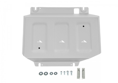 Защита переднего дифференциала (алюминий) Rival для Great Wall Poer (2021-2025) 333.2023.1