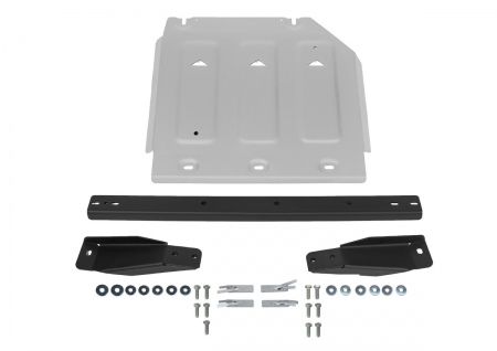 Защита РК (алюминий) Rival для Great Wall Poer (2021-2025) 333.2025.1