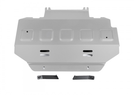 Защита радиатора (алюминий) Rival для Great Wall Poer King Kong (2023-2025) 333.2026.1