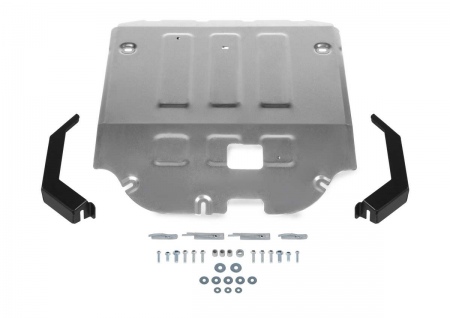 Защита картера и КПП (алюминий) Rival для Hyundai Bayon (2022-2025) 333.2201.1