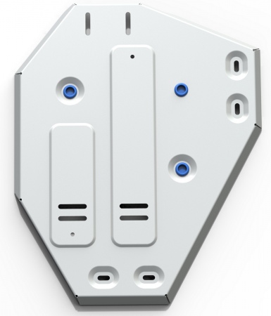 Защита топливного бака (алюминий) Rival Hyundai Santa Fe (2016-2018) 333.2338.1